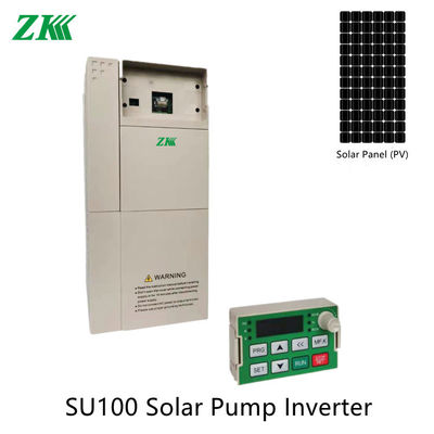 SU10 SU100 4kw 400KW ตัวควบคุมปั๊มพลังงานแสงอาทิตย์ VFD 220V Solar Inverter