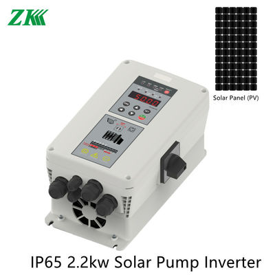 IP65 380V 5.5hp Solar VFD Drive 4kw Solar Inverter กันน้ำและกันฝุ่น